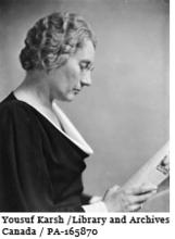 Portrait of Agnes MacPhail, 15 May 1934